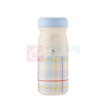 COSTA 咖世家蔚蓝海岸保温杯 COS-4493-200 200ml (白蓝色) 内316外304+PP