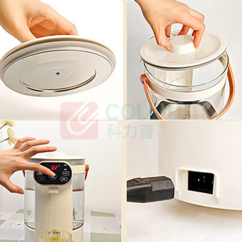艾贝丽 一体式开水瓶 ABL-SP82A 2.5L (米白色)