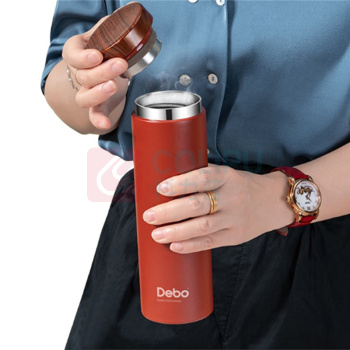德铂 Debo 斯凯立保温杯 DEP-853 430ml (白/绿/红) 30套/件