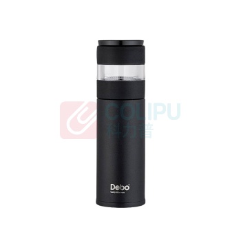 德铂 Debo 茶韵保温杯 DEP-964 400ml (白色/黑色) 40套/件