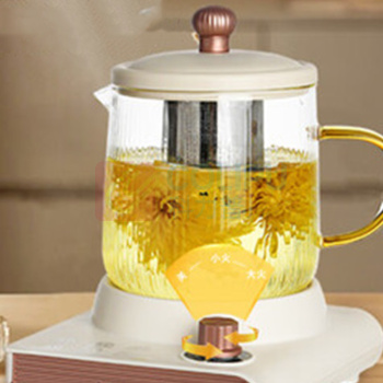 艾贝丽 电热花茶水壶 含茶漏 ABL-DD67 0.5L (月光白)