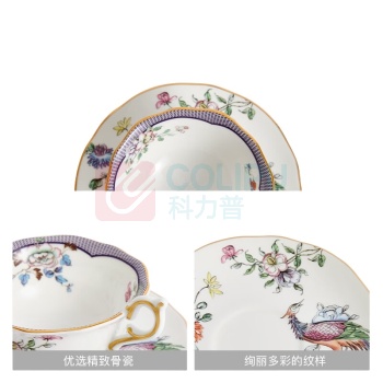 WEDGWOOD 幸运彩雀随行杯+幸运彩雀杯碟 1087834+1069365