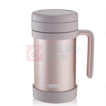 膳魔师 THERMOS 保温杯 TCMF-501CAC 500ml (浅粉银) 12个/箱