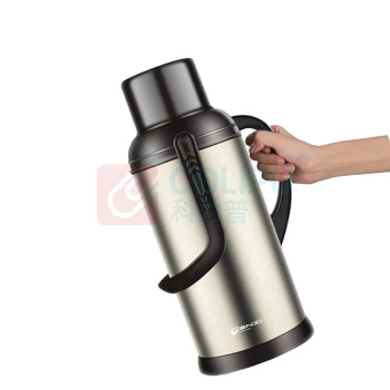 天喜 TIANXI 大容量玻璃内胆保温壶 3.2L (金色)