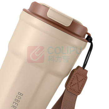 博堡 悦饮时光咖啡杯 BYYB-350 BN 350ml (咖色)