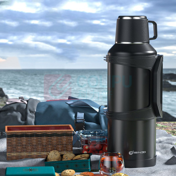 天喜 TIANXI 全钢保温壶 TBB171-4200 4200ml (本色)