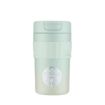 星巴克 绿色渐变款桌面不锈钢杯 11149743 470ml (绿色)