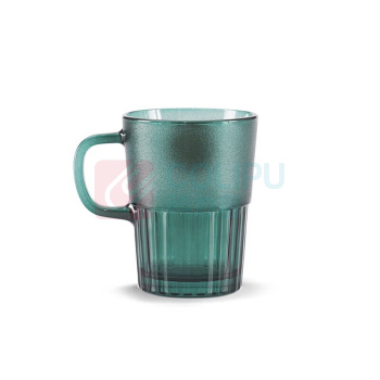 星巴克 女神铭牌玻璃杯 11128255/ST-MK2026 400ml (墨绿色)