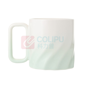 星巴克 清透薄荷绿款徽章马克杯 11155124 390ml