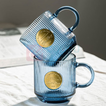 乐唯诗 墨兰巴克杯 金色印章 330ml