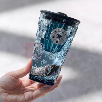 乐唯诗 墨蓝星座吸管杯 450ml (金章、银章随机发货)