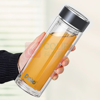 德铂 Debo 玻璃杯 朗格克 400ML (黑色)