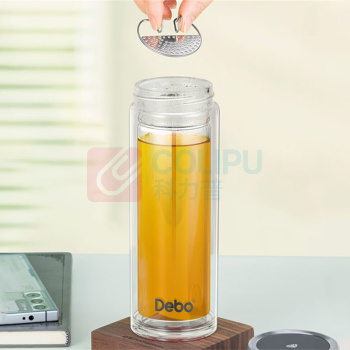 德铂 Debo 玻璃杯 朗格克 400ML (黑色)