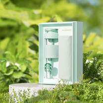 星巴克 星巴克清透薄荷绿款运动杯套装710ml/11157032 11157032