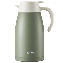 苏泊尔 SUPOR 不锈钢暖水壶 KC20KH52/绿色 2L