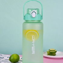 爱奇屋 aichiw 乐动水杯户外大容量吸管杯 AI-D153 1800ML (绿色)