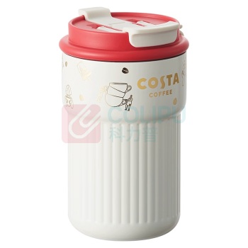 COSTA 拾光双饮咖啡杯 JTL-2005K-H 420ml