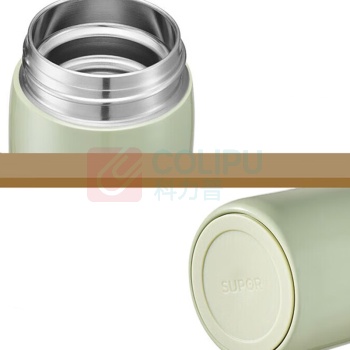 苏泊尔 SUPOR 保温杯优系列316L KCV45BC10 450ML (浅衫绿)