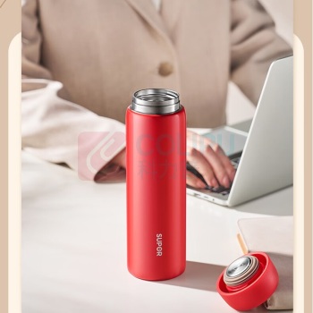 苏泊尔 SUPOR 雅系列保温杯 KCV45DB10 450ML (红色)