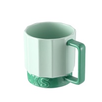 星巴克 绿色几何元素款马克杯 11180912 450ml