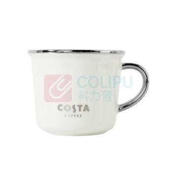 COSTA 时尚马克杯 CO-MK002 (白色,咖色随机发货)
