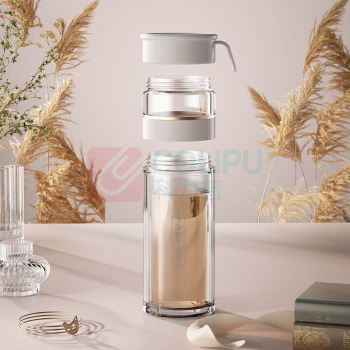 火象 哈迪斯泡茶玻璃杯 HXB-B176 550ml (白色)
