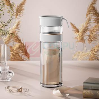 火象 哈迪斯泡茶玻璃杯 HXB-B176 550ml (白色)
