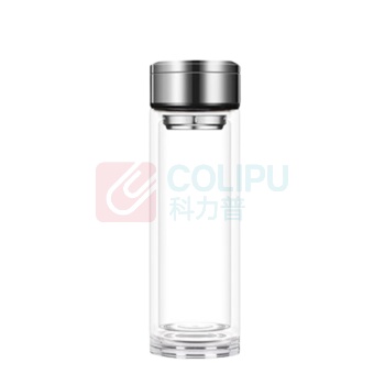 尚华士 高硼硅双层玻璃杯 SHS-68963 350ml