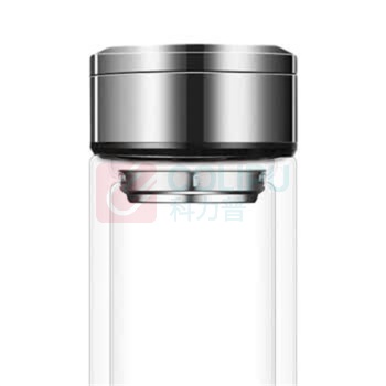 尚华士 高硼硅双层玻璃杯 SHS-68963 350ml