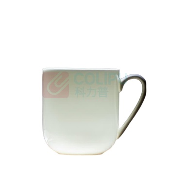 君默 陶瓷茶杯带盖杯 二号有纹介杯 280ml