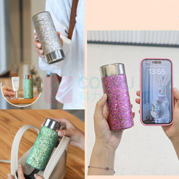 孔雀 钛杯 PTI-E21 210ml (浅晶蓝)