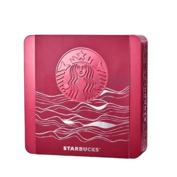 星巴克 月圆好礼 240g 60g*4个/盒 (红釉型)