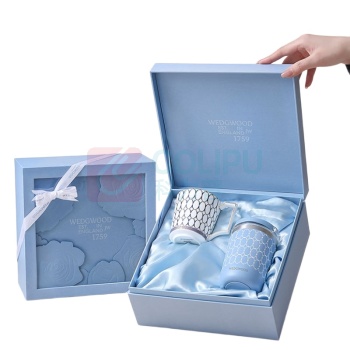 WEDGWOOD 金粉年华随行杯+马克杯+玫瑰花礼盒 1087657+5C107408599