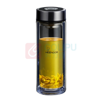 希诺 HEENOOR 双层玻璃杯 XN-9302 345ml 24个/箱