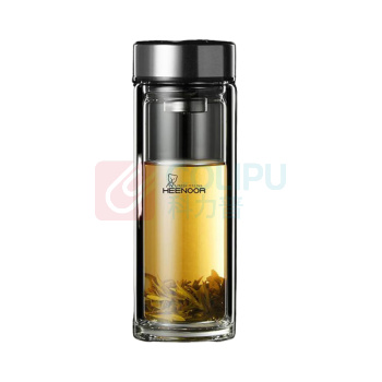 希诺 HEENOOR 双层玻璃杯 XN-9302 345ml 24个/箱