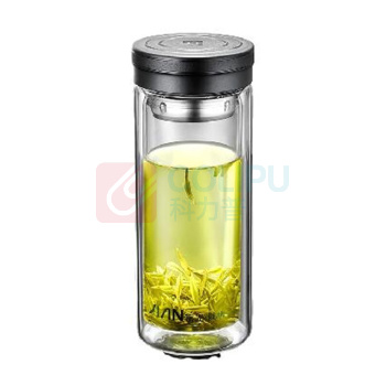 富光 FUGUANG 健牌致新玻璃杯 X1908-SP-320 320ml (黑色) 30只/箱