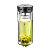 富光 FUGUANG 健牌致新玻璃杯 X1908-SP-320 320ml (黑色) 30只/箱