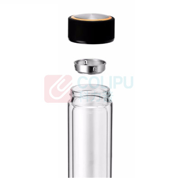 富光 FUGUANG 双层玻璃杯 WFB1013-400 400ml (黑色)