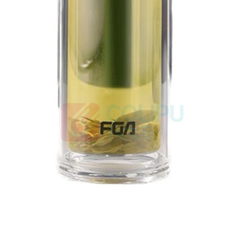 富光 FUGUANG 双层玻璃杯 WFB1013-400 400ml (黑色)
