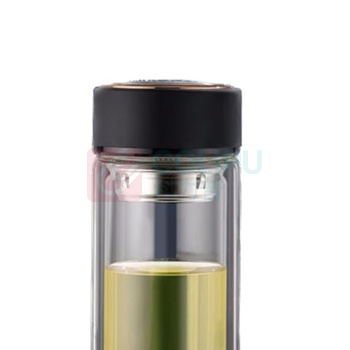 富光 FUGUANG 双层玻璃杯 WFB1013-400 400ml (黑色)