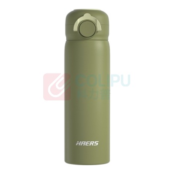 哈尔斯 HAERS 天使系列便携水杯 HD-450-95 450ml (豆蔻绿/木槿紫) 颜色可备注发货