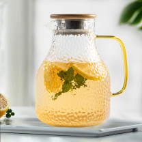 天喜 TIANXI 玻璃冷水壶 TBL194-1600 1.6L  防爆耐热家用大容量凉水壶泡茶壶