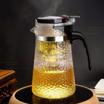 天喜 TIANXI 锤纹飘逸杯 TBL199-750 750ml  耐热玻璃泡茶壶茶水分离杯