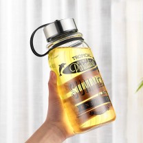 天喜 TIANXI 玻璃杯 TBL232-1000 1000ML  大容量茶水分离杯便携带杯套滤网提手