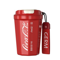 格沵 germ 可口可乐联名款菱形咖啡杯 GPS-2124VP-CCR 390mL (红)
