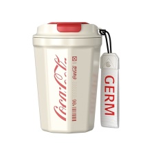 格沵 germ 可口可乐联名款菱形咖啡杯 GPS-2124VP-CCW 390mL (白)