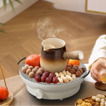 小鸭 LittleDuck 多功能围炉煮茶套装 WXY-YHO19L 500ML陶罐+聚能加热盘