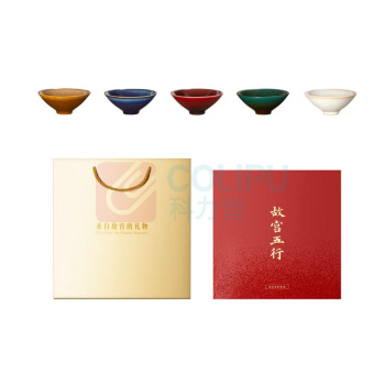故宫 茶杯 五行窑变套装