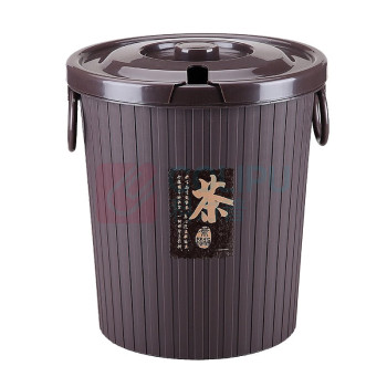 蓓尔蓝 滤茶桶 FW1380 圆形大号 (咖啡色)
