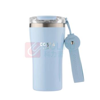 COSTA 咖世家云间蓝调咖啡杯 COS-4486-500 500ml 内316外304+pc+pp